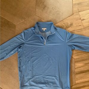 Peter Millar Light Blue Half-Zip Pullover